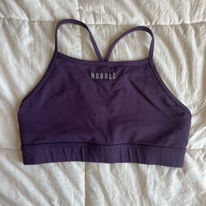 Purple NOBULL sports bra size medium